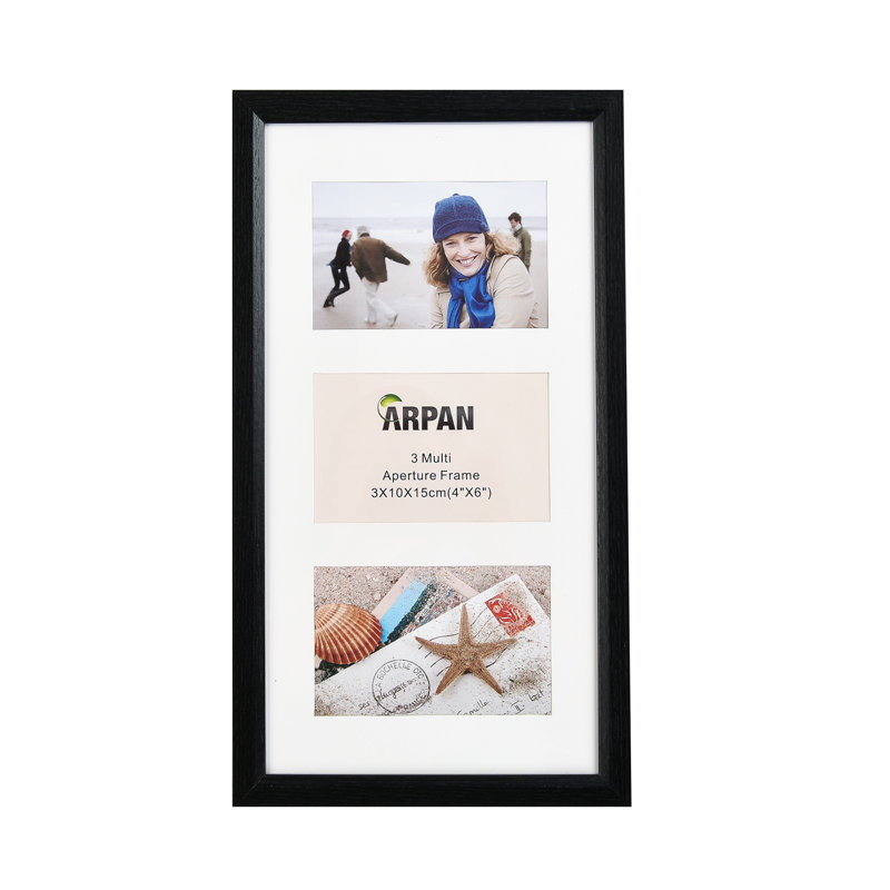 Lacombe Matte Picture Frame, Black