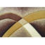 Tapis brun / chocolat abstrait Mccampbell-28997911