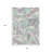 3' X 5' Lavender Mint Green And Ivory Geometric Washable Indoor Outdoor Area Rug