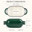 COSTASKF 5 qt. Non-Stick Enameled Cast Iron Oval Dutch Oven with Lid-137837528