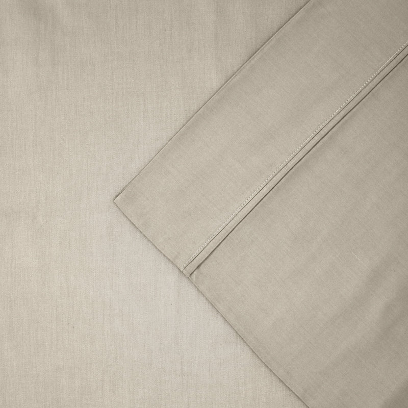 Modern Threads 400 Thread Count 100% Egyptian-Quality Cotton Sheet Set, Ultra Soft, Breathable, Durable, Tan