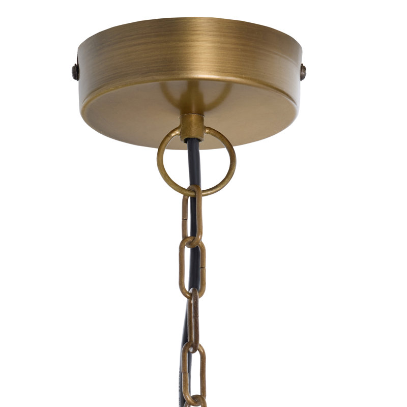 Rauli 12" W 1-Light Dimmable Drum Pendant