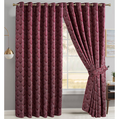 Annelise Room Darkening Curtains