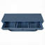Console 1 pièce - Conception courbée élégante avec tiroirs à fermeture en douceur - Base en bois massif - Finition naturelle-930639594