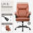 Ergonomic Faux Leather Home Office Chair-1840631454