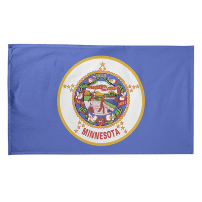 Serviette de thé drapeau de minnesota