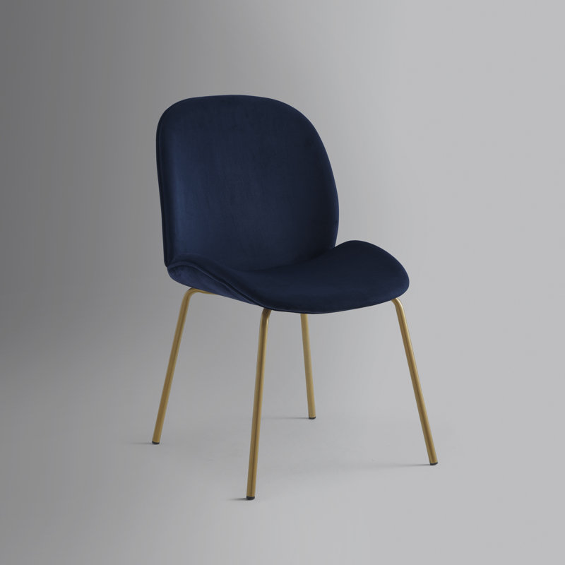 Chaise de salle à manger Jaina, Marine