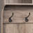 Gracie Hall Tree 60'' Wide with Bench and Shoe Storage, Shoe Cabinet, Storage Cabinet with 24 Shoe Cubbies and 6 Double Coat Hooks 15.5" D x 60" W x 77" H, Drifted Gray-1444640219