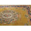 Tapis vintage rétro Art Deco Nichols noué à la main 8 x 11