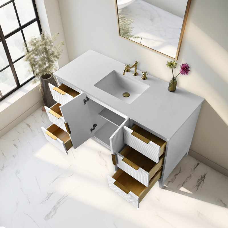 Ensemble de meuble-lavabo simple 54 po Lissandra
