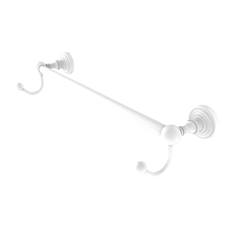 Barre à serviettes murale 36 "Beresford, Blanc mat