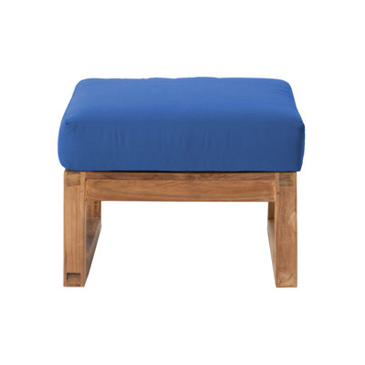 Repose-pieds avec coussin Sunbrella