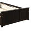 Lit plate-forme avec lit gigogne-1446810757