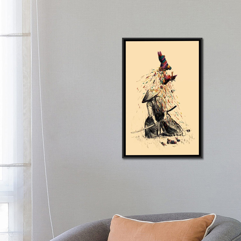 « target practice » par nicebleed, impression sur toile, H 26 po x l 18 po x P 1,5 po, Toile avec cadre noir, Pas de tapis
