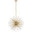 Lys 15 - Light Solid Brass Chandelier by Suzanne Kasler