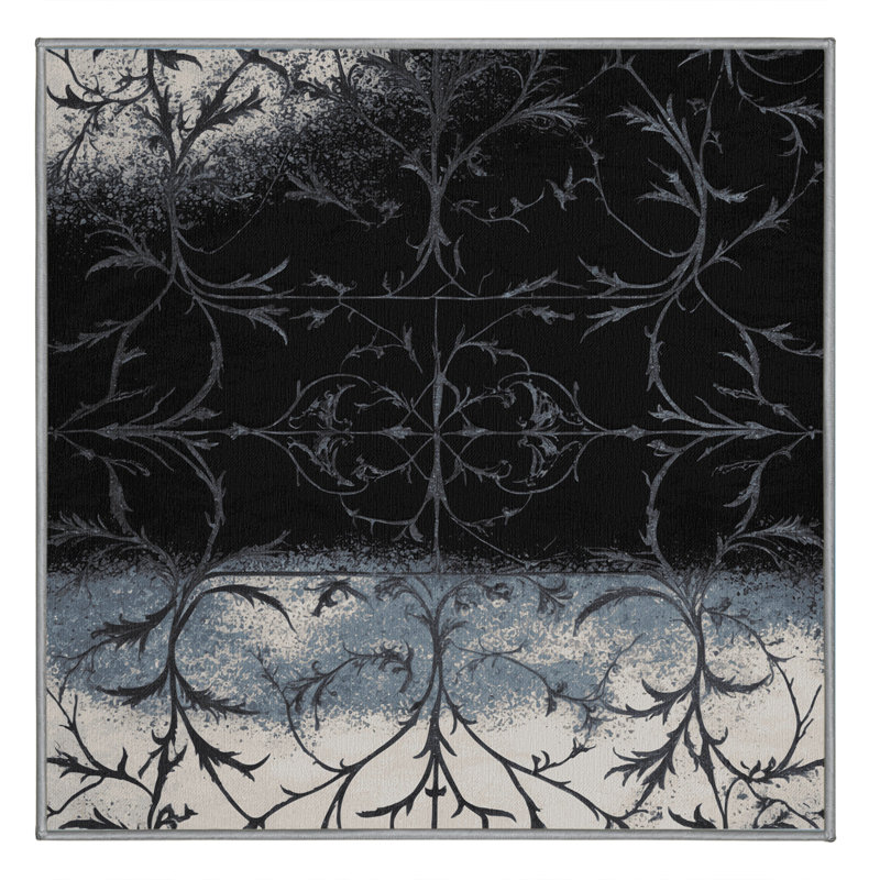 Onyx Frost Rug, Square 8'