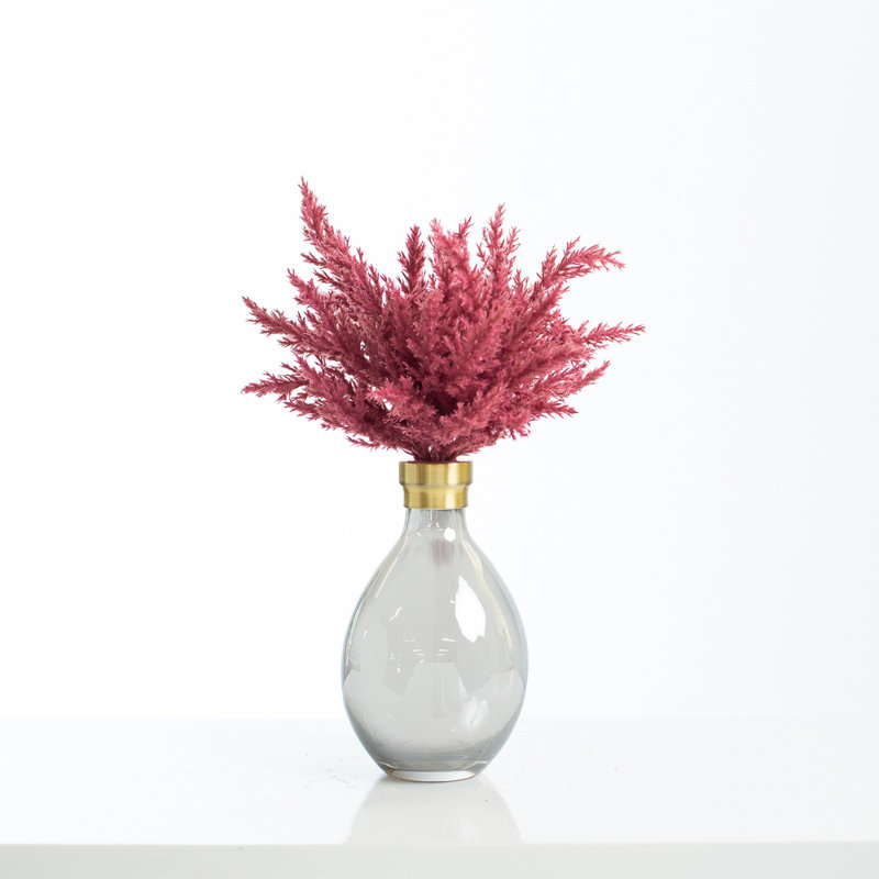 Silk Pampas Arrangement in Vase