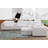 Modern Reversible Sectional Sofa 6-Seats Comfy Modular Couch With Large Ottoman, Storage & Cup Holder & USB Charging-2014612377