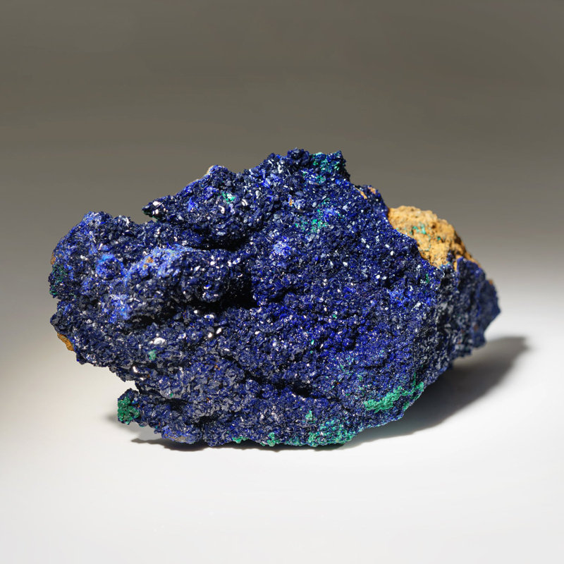 Azurite and Malachite from Tsumeb Mine, Otavi-Bergland District, Oshikoto, Namibia