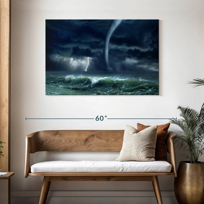Alvord Ocean Tornado, 30" H x 45" W