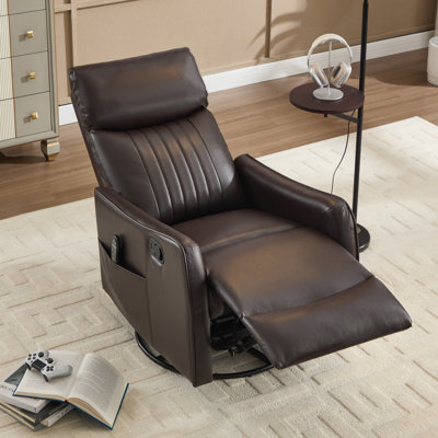 26.37" W Manual Swivel Rocker With Massage Heating