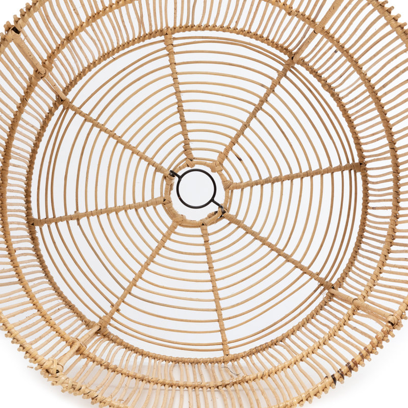 50cm H Rattan Novelty Lamp Shade ( Uno ) in Natural