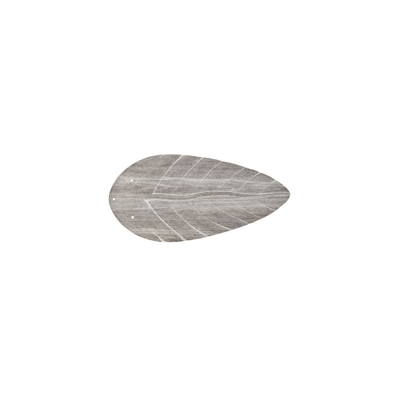 52-in Fan Leaf Blade Set, Weathered Wood