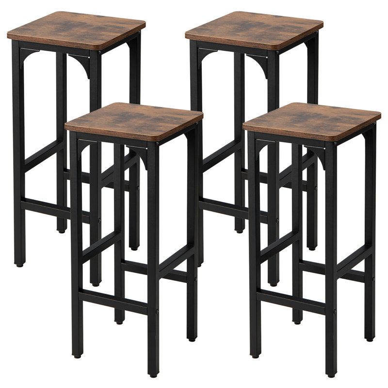 Laiton Counter Stool with Steel Frame, 4