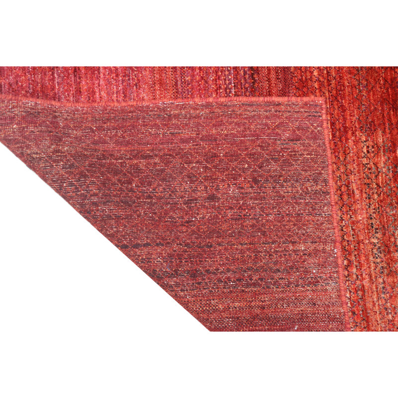 Tapis rouge noué à la main de haute qualité