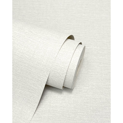 Isla Plain Luxury Textured Vinyl Wallpaper