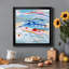 Waterway I - Peinture sur toile encadrée-252353528-252353535