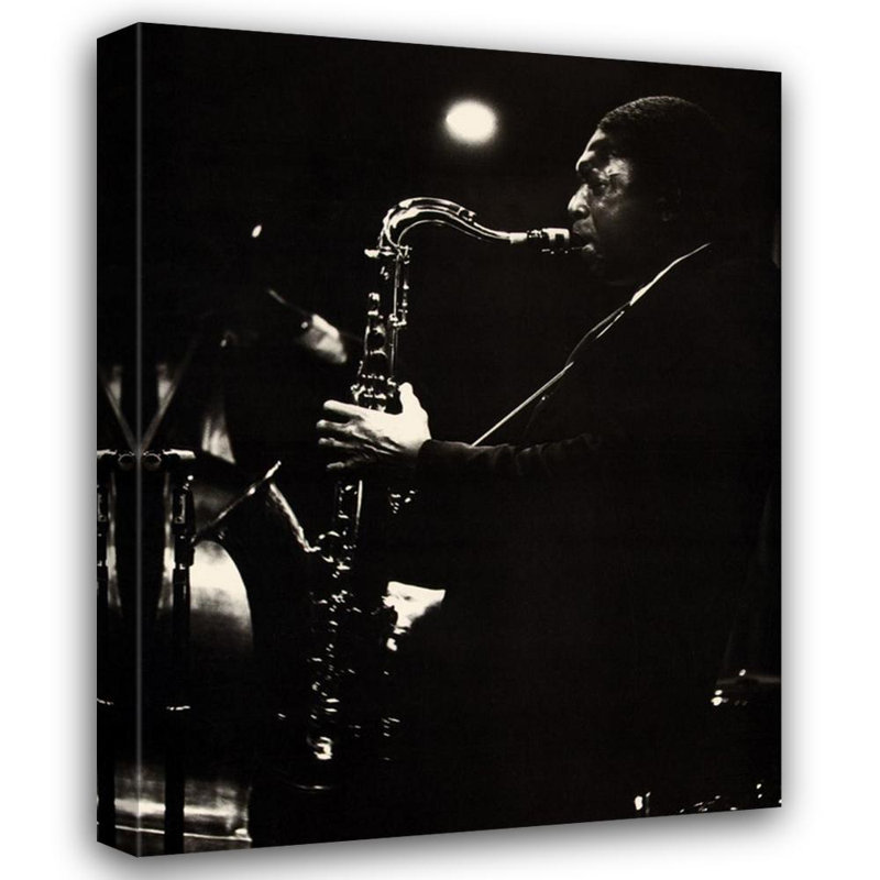 John Coltrane, 18" H x 14" W