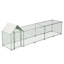 Cage à poulailler avec poulailler 16x3FT-1770921346