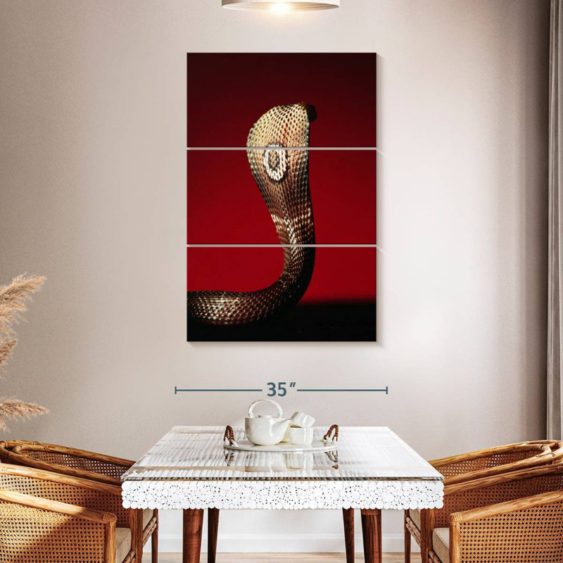 Brampt Cobra, 38" H x 24" W