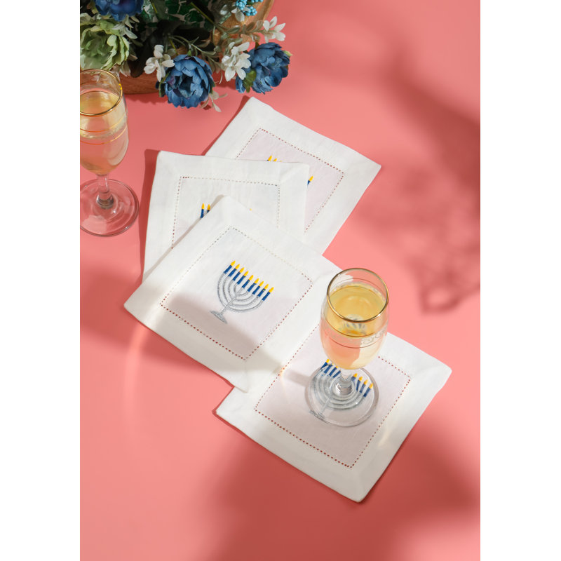 Serviettes de cocktail Hanoucca Cheers