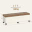 Linen Upholstered Bench