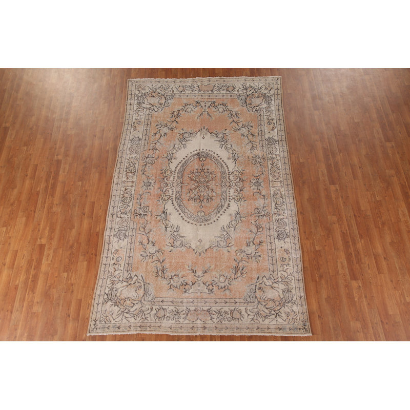 Tapis turc anatolien délavé 6 x 10