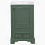 Meuble-lavabo de 20 pouces avec lavabo en céramique, porte à fermeture en douceur, tablette ajustable en forme de U, tiroir de compartiment et support de porte, style moderne, conception peu encombrante-1555650122