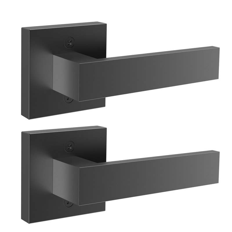 Poignée de porte noire