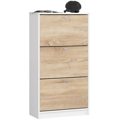 18 Pair Shoe Storage Cabinet