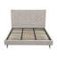 Lit plateforme tapissier en velours d'eucalyptus Crosby-213571383-213571370