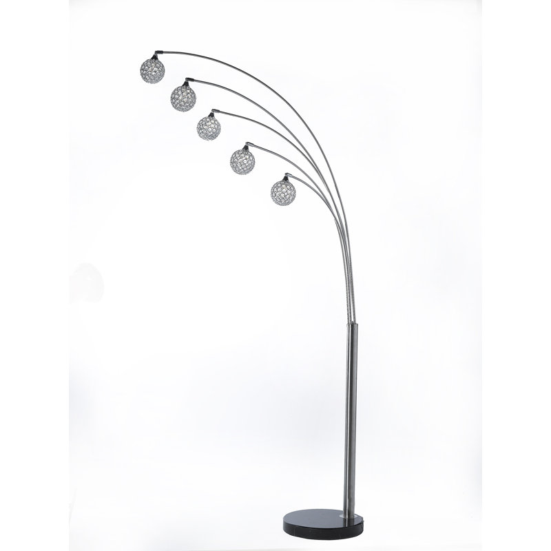 Lampe sur pied arquée 90 po Anspach