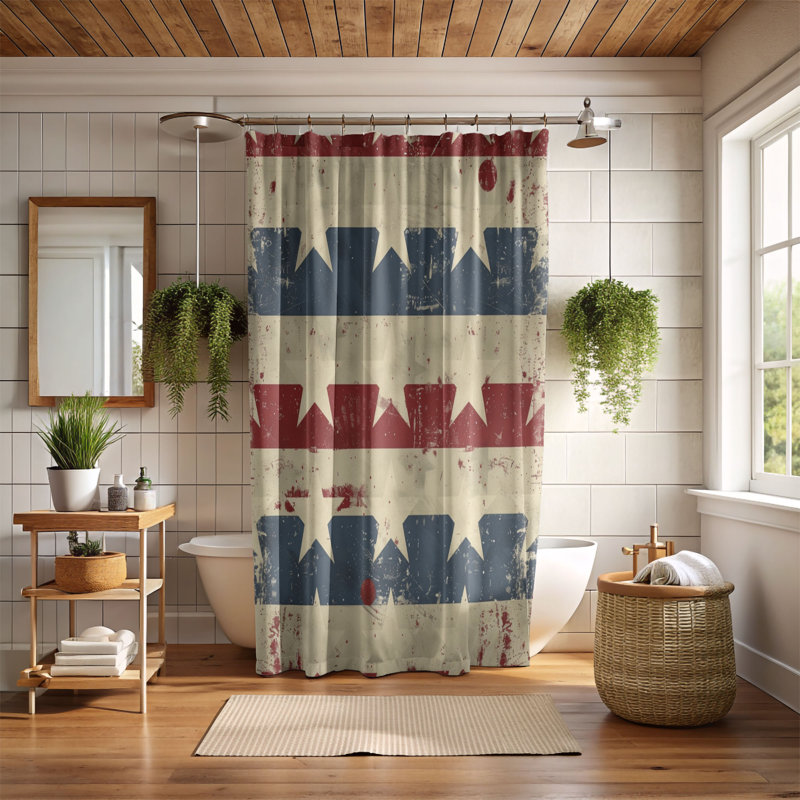 Rideau de douche Honor Memorial - Premium, H 74 po x l 71 po