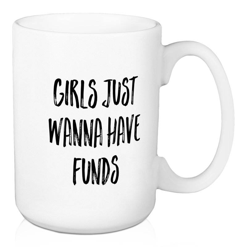Les filles veulent simplement avoir des fonds à tasse à café Clinger