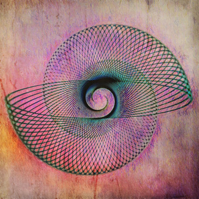 Spiral Glow 2 30x30