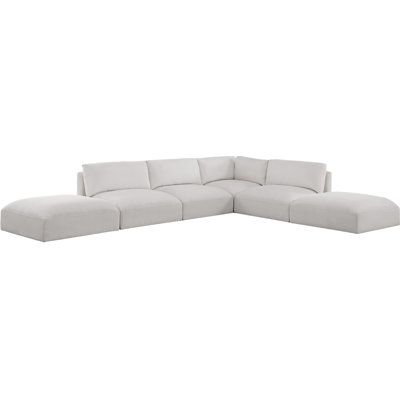 Ivaline Upholstered L-Shaped Sectional Reversible