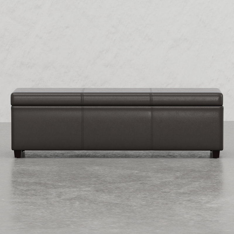 Très grand banc repose-pieds avec rangement