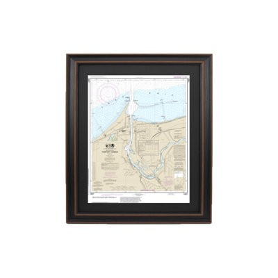 Lake Erie, Fairport Harbor | Nautical Chart | Framed Print