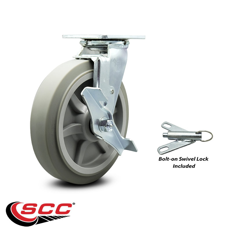 Thermoplastic Rubber Caster
