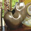 Plait Table Vase-Silver Haze-Round